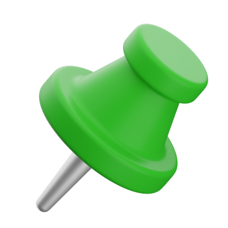 Push Pin  3D Icon