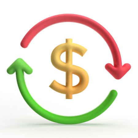 Return Of Investment  3D Icon