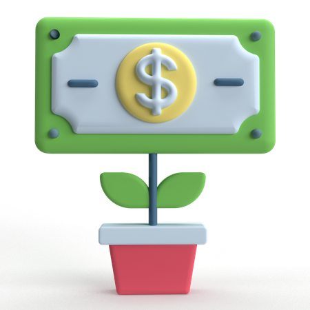 Return On Investment  3D Icon