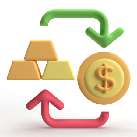 Return On Investment  3D Icon