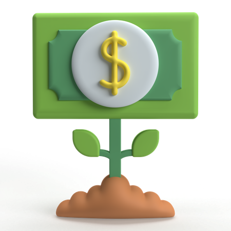 Return On Investment  3D Icon