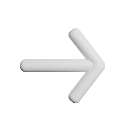 Right Arrow  3D Icon