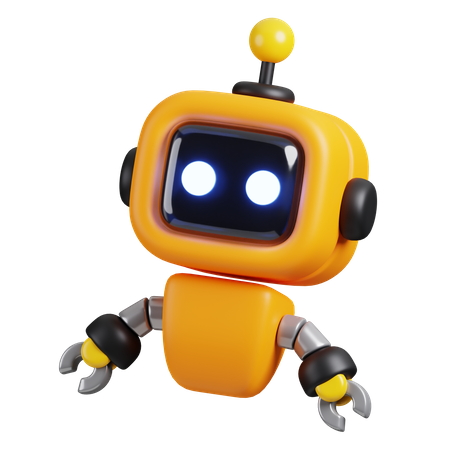 Robot 3D Icon