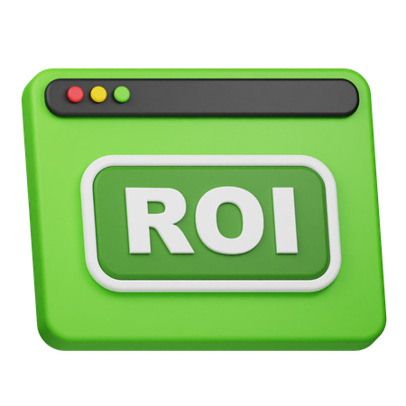 Roi Website  3D Icon