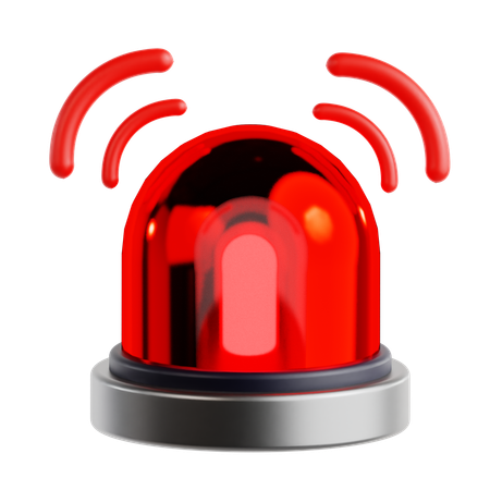 Security Alarm  3D Icon