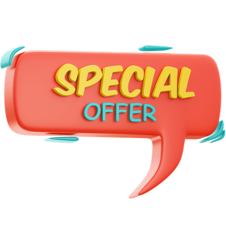 Special Offer  3D Icon