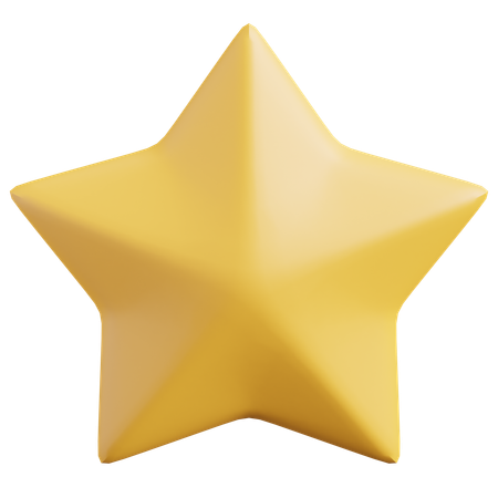 Star 3D Icon