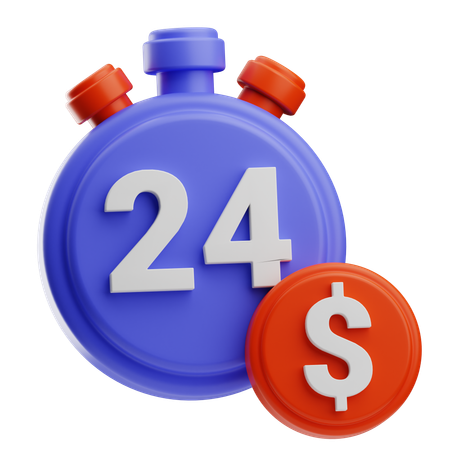 Time is Money Strategic Consulting  3D Icon