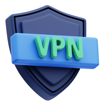 Vpn Security  3D Icon