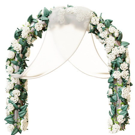 Wedding Arch 3D Icon
