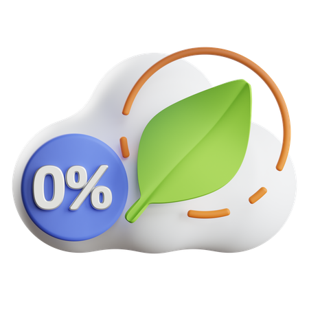 Zero Emmision  3D Icon