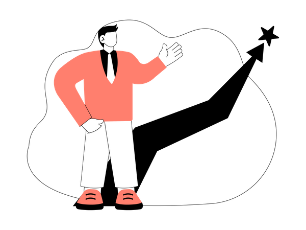 Free Business Growth  Illustration