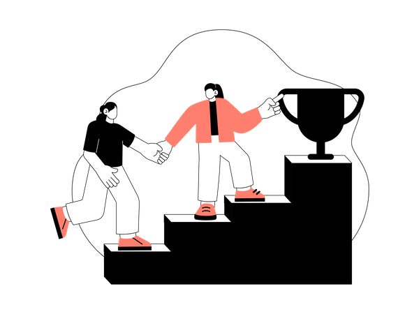 Free Business Leadership  Illustration