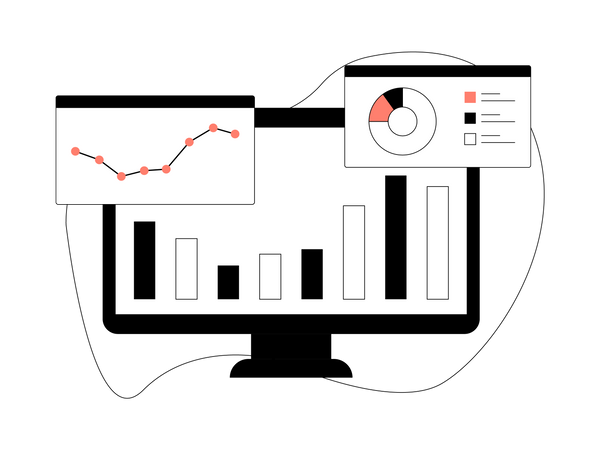 Free Business stat  Illustration
