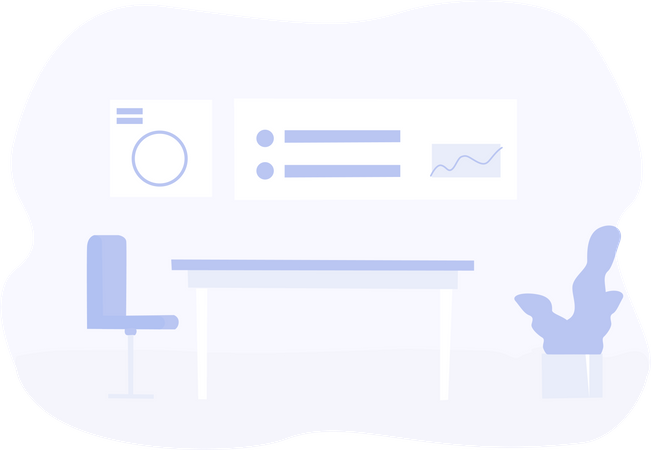 Free Work space Illustration