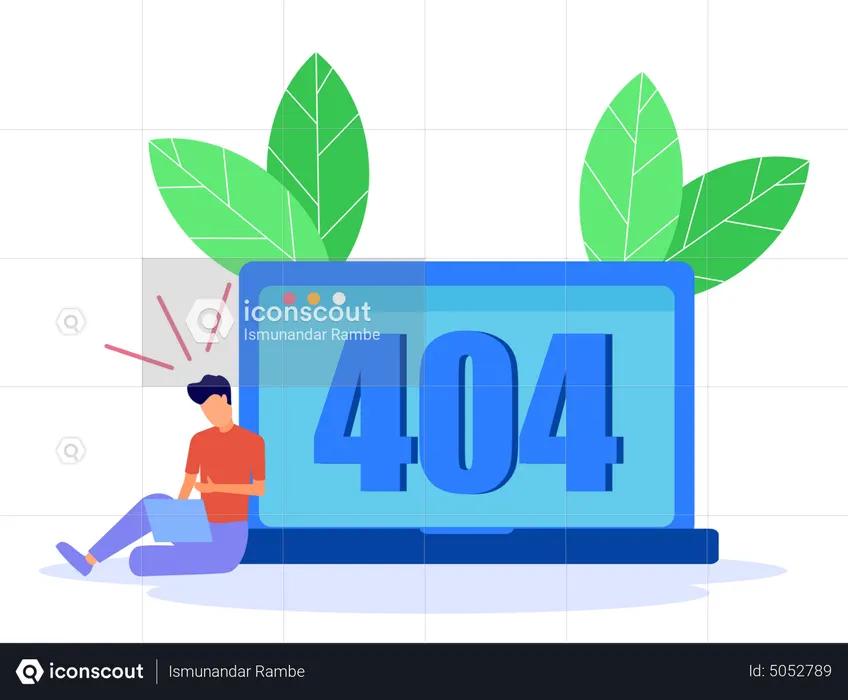 Error Page  Illustration
