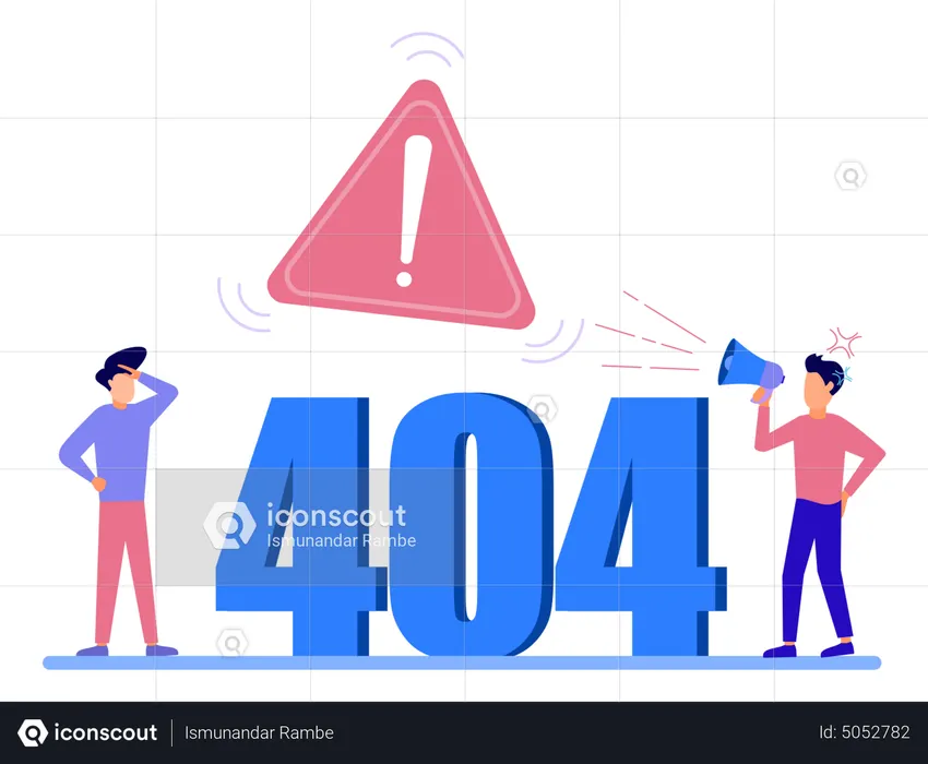 Page Not Found  Illustration