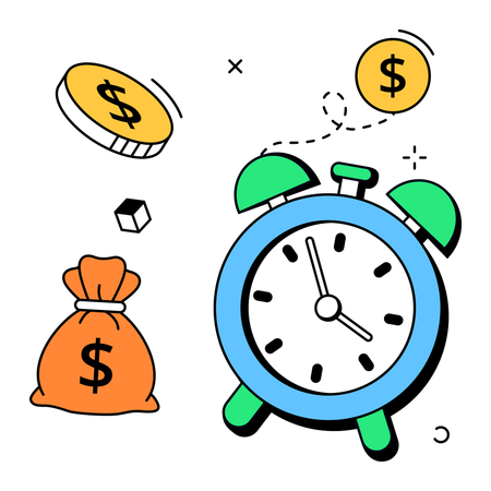 Alarm clock  Illustration