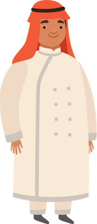 Arab Chef  Illustration