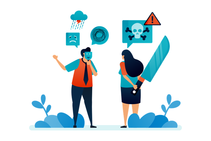 Behavior disorder  Illustration