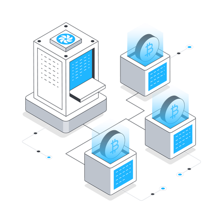 Block chain Illustration