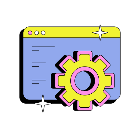 Browser settings  Illustration