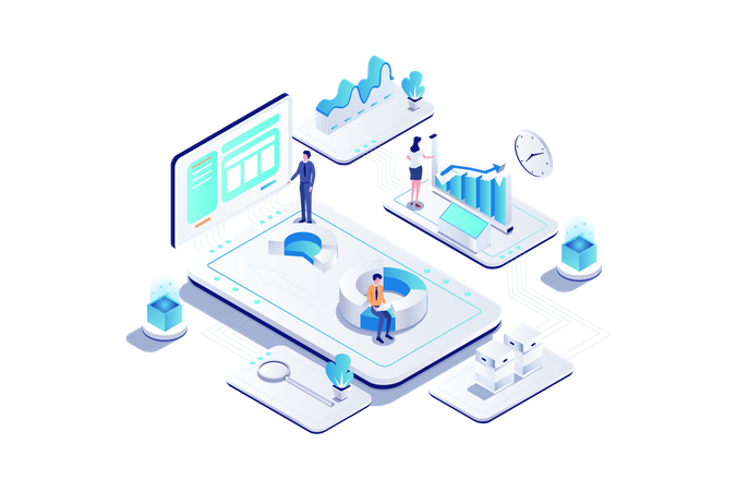 Business Analysis  Illustration