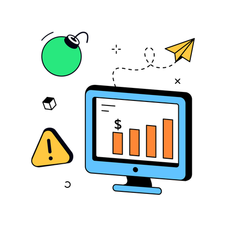 Business analytics  Illustration