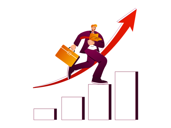 Business Growth  Illustration