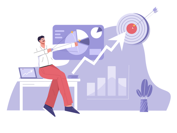 Business Growth  Illustration