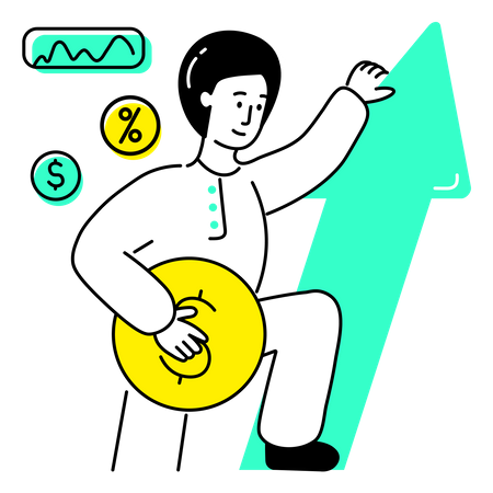 Business Growth  Illustration