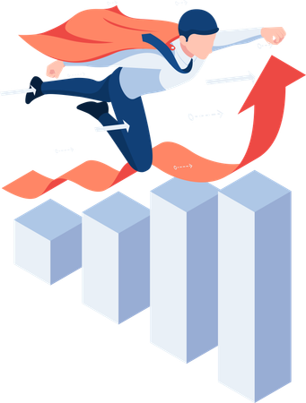 Business Growth  Illustration