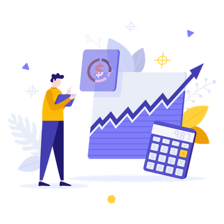Business growth  Illustration