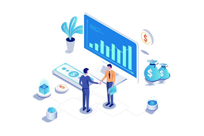 Business Investment  Illustration
