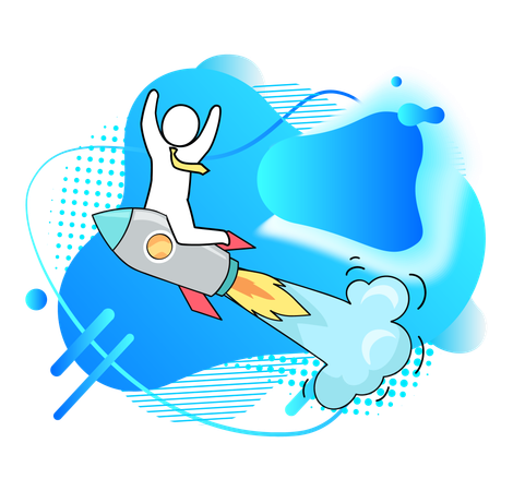 Business launch  Illustration