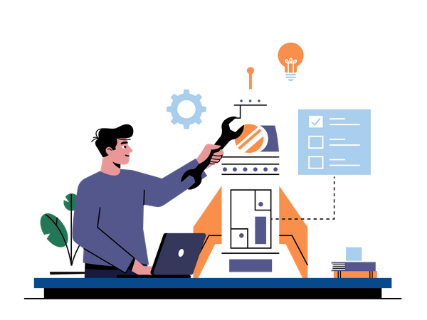 Business Management  Illustration
