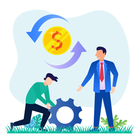 Business management  Illustration