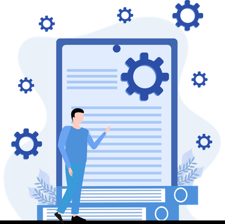 Business management  Illustration