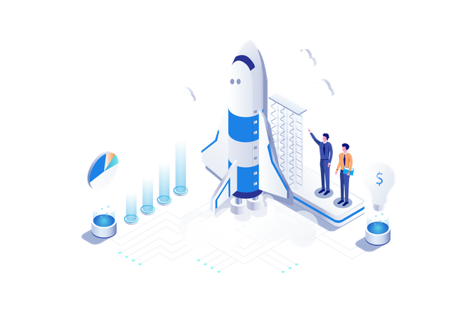 Business Startup  Illustration
