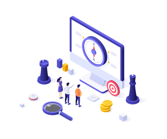 Business Strategy  Illustration