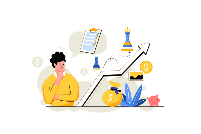 Business Strategy  Illustration