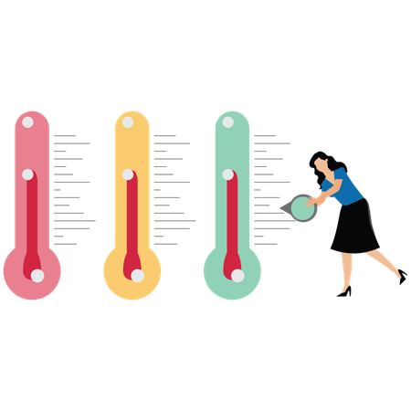 Businessman managing blood sugar to prevent metabolic disorder syndrome  Illustration
