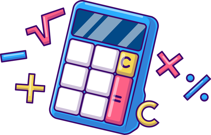 Calculator Illustration