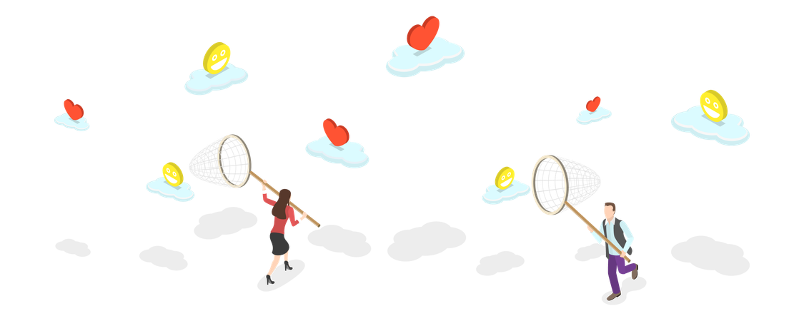 Chasing For Passion  Illustration
