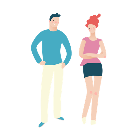 Couple  Illustration