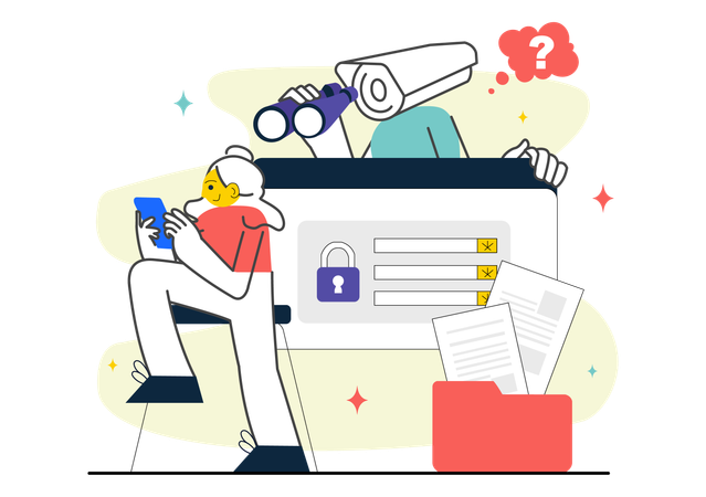 Covert Surveillance  Illustration