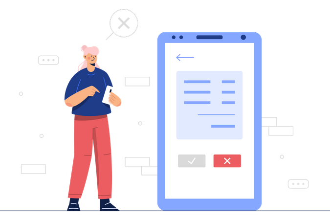 Customer Survey  Illustration