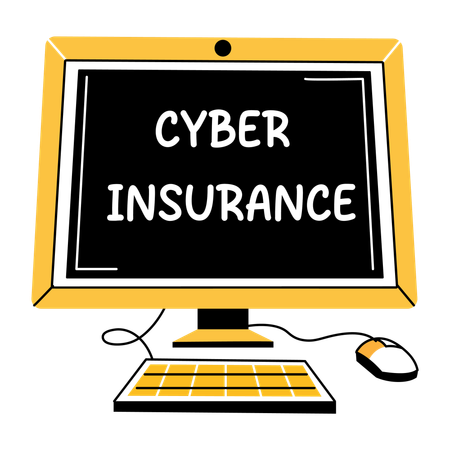 Cyber Insurance  Illustration
