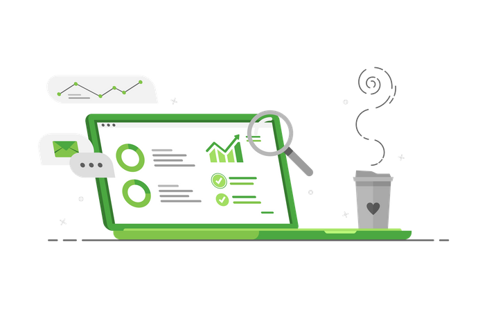 Data analytics  Illustration