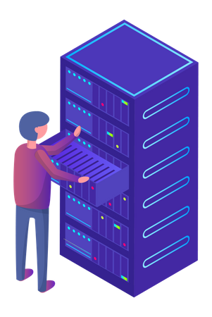 Data server  Illustration